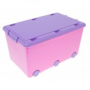 Ящик для игрушек Tega Chomik IK-008 (pink-violet)